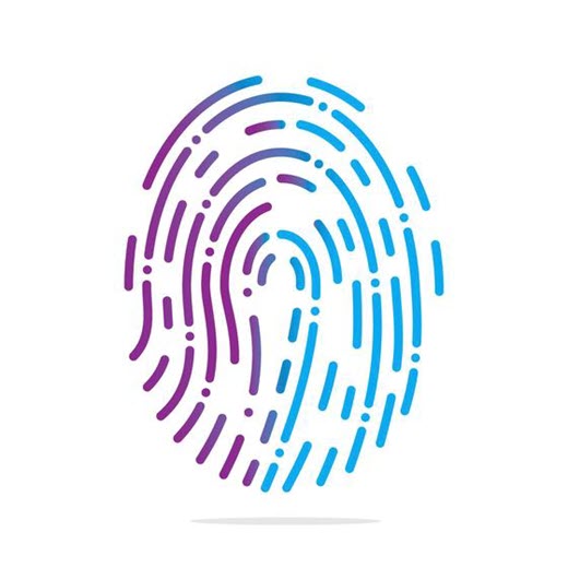 Fingerprint logo